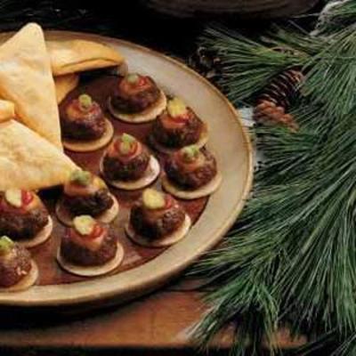 bouchées au cheeseburger