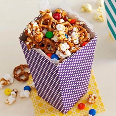 pop-corn amoureux du beurre de cacahuète