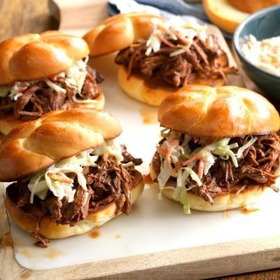 sandwichs au bœuf et au barbecue