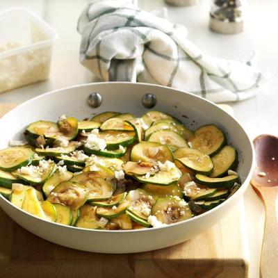 sauté de courgettes balsamique