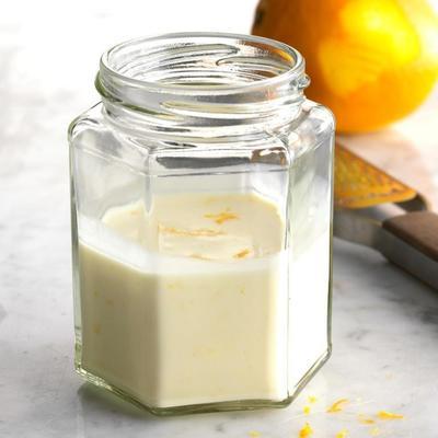 vinaigrette au yaourt à l'orange