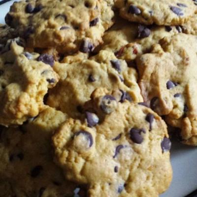 biscuits aux brisures de chocolat kaki