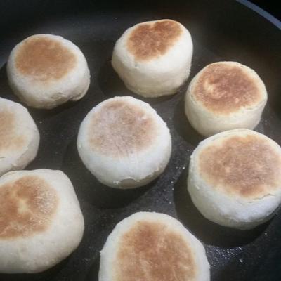 muffins anglais au levain et au blé amarante