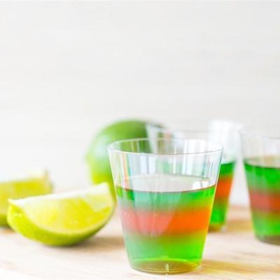 jell-o® margarita à superpositions