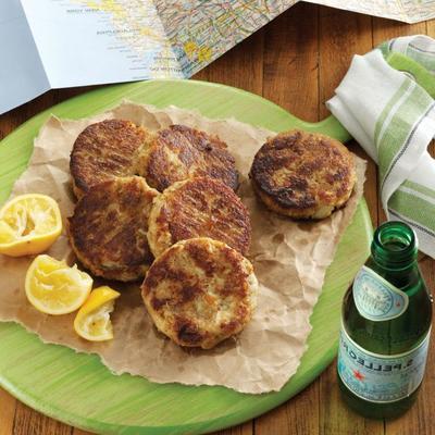 gâteaux de crabe de la côte est