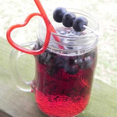 sangria aux myrtilles