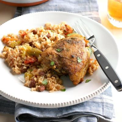 cuillères de poulet à la créole