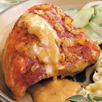 paprikas de poulet hongrois avec sauce