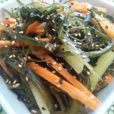 salade d'algues kombu