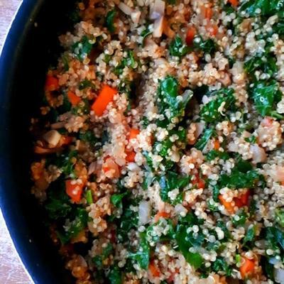 quinoa végétarien salé