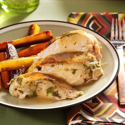 poulet au citron et coriandre