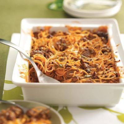 casserole de bœuf spaghetti savoureuse et rapide