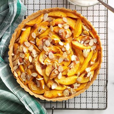jolie tarte aux pêches