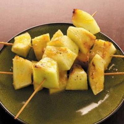 melon chaud avec glaçage au gingembre