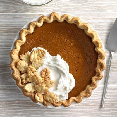 tarte épicée à la citrouille