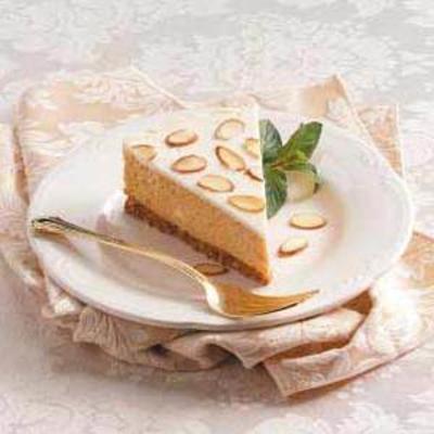 gâteau au fromage citrouille et amandes