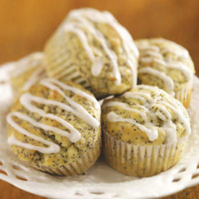 Muffin au citron et graines de pavot