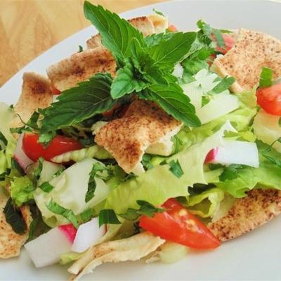 fattoush libanais (salade de pain)