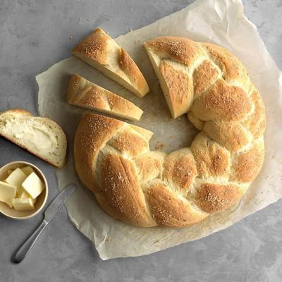 couronne de levure aka hefenkrantz