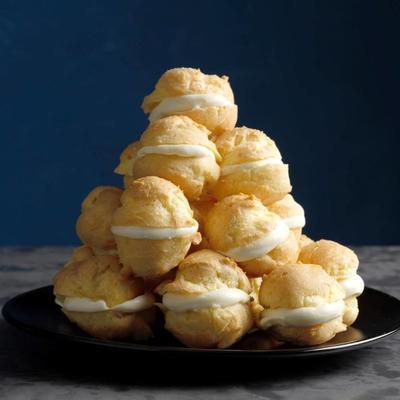 faire éclater des doigts bon mini choux à la crème