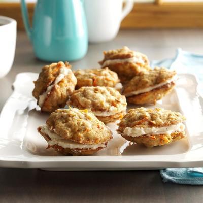 biscuits croquants au gâteau aux carottes