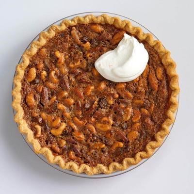 Tarte mixte aux figues et à la crème à l'orange