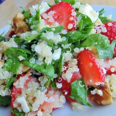 salade de quinoa aux fraises