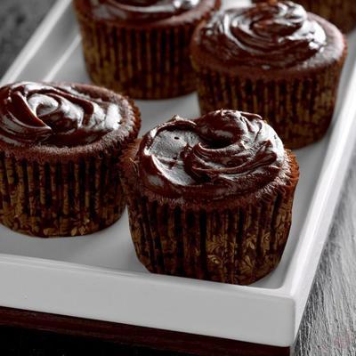 cupcakes truffes chocolat-beurre d'arachide