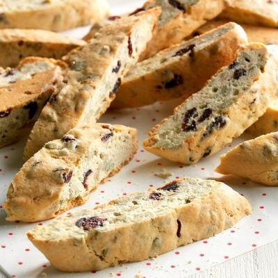 biscotti aux graines de citrouille et aux canneberges