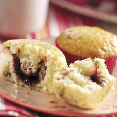 muffins surprise aux agrumes