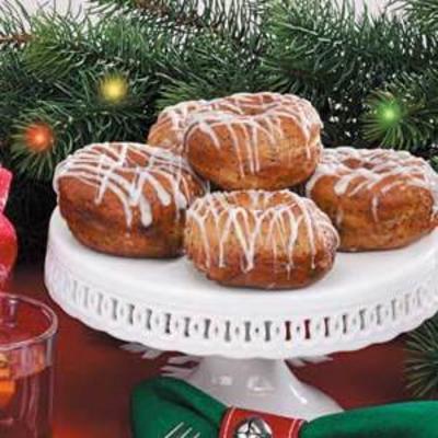 dougnuts aux graines de pavot glacés