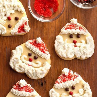 biscuits de sucre de Santa