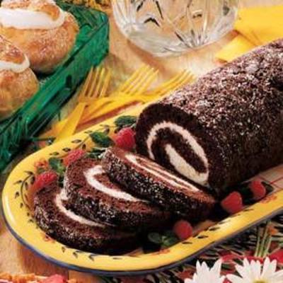 rouleau de courgettes au chocolat