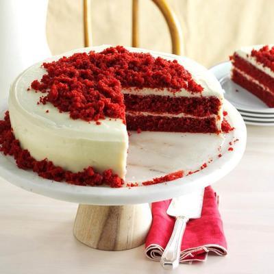 gâteau de velours rouge classique