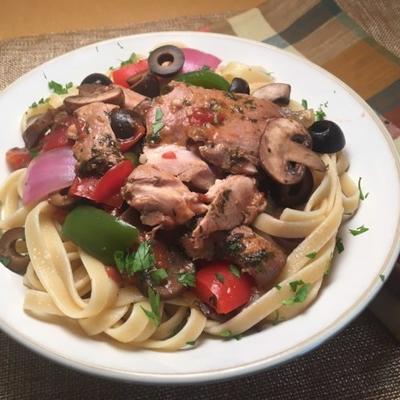 cacciatore de poulet à la mijoteuse elise