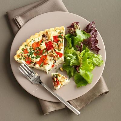 tarte au fromage bleu et noix