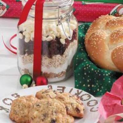 biscuits de Noël dans un pot