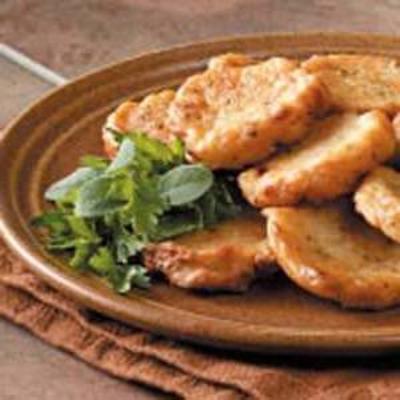 galettes d'oignons frits