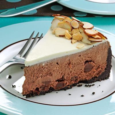 cheesecake au chocolat riche