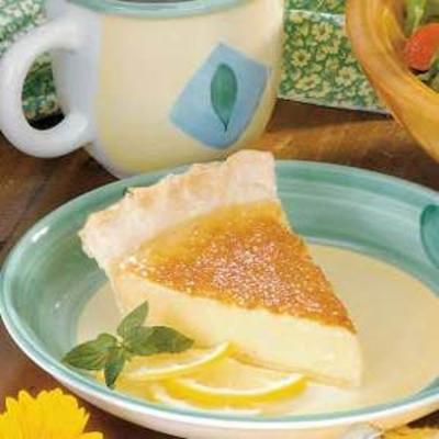 tarte soyeuse au citron