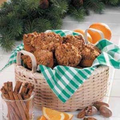 muffins croustillants à l'orange