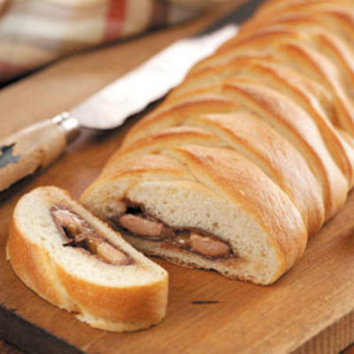 pains au chocolat et caramel