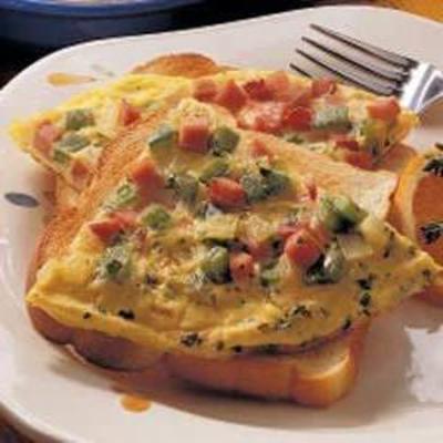 sandwich aux omelettes occidentales