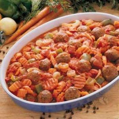 boulettes de viande du jardin