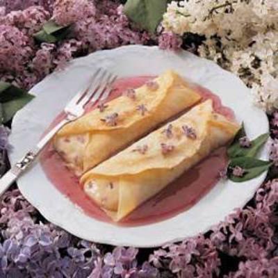 crêpes lilas