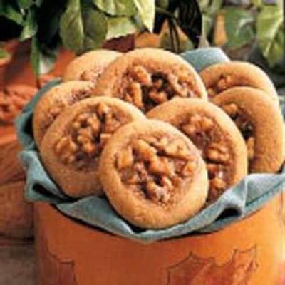 empreintes de pouce de noix