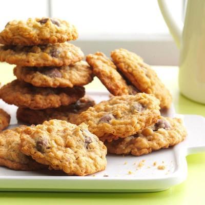 biscuits aux raisins enrobés de chocolat