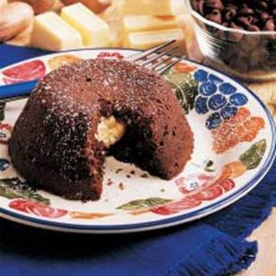 coupes à brownie volcan