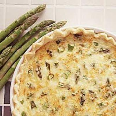 quiche aux asperges sauvages