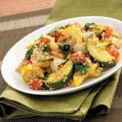 verts et quinoa pilaf